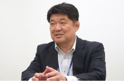 自社の戦略を説明する田辺三菱製薬プロビジョンの後藤啓代表取締役